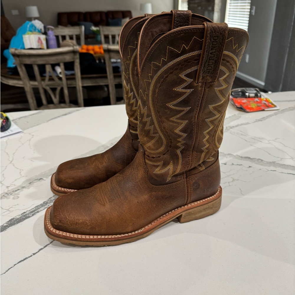 Durango Western safety toe work boots. Size 11